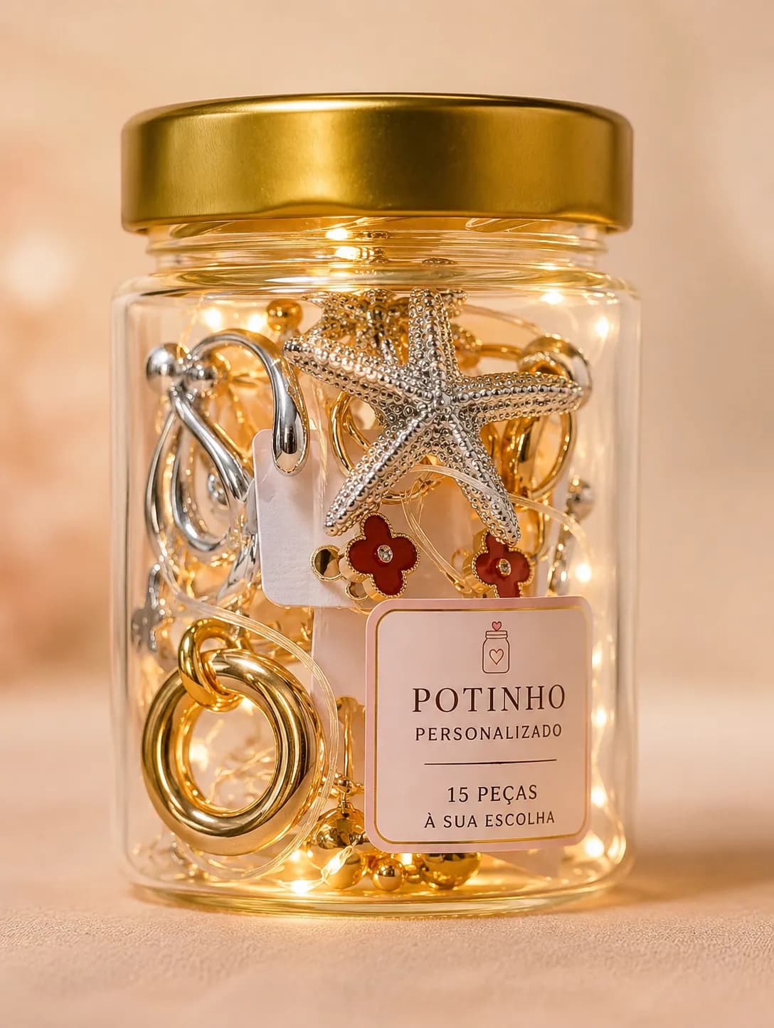 Potinho PERSONALIZADO — 15 Peças